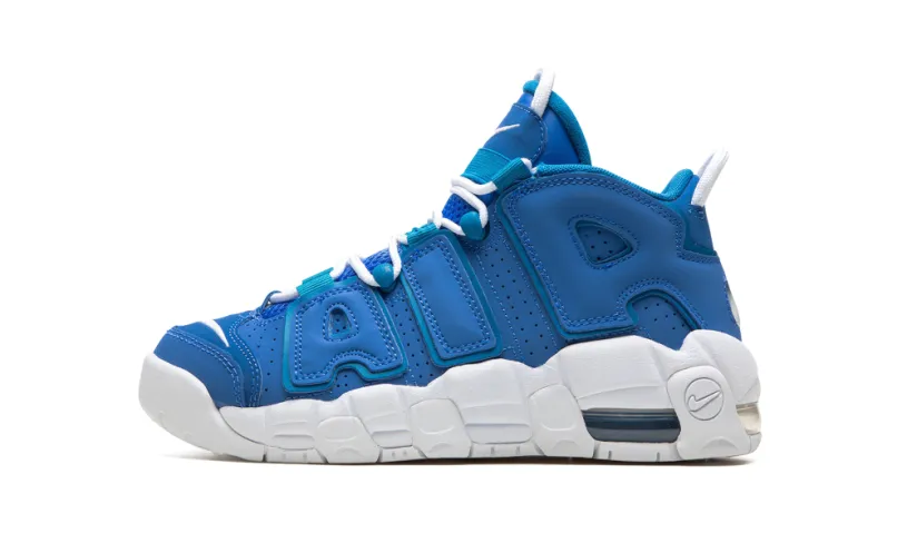 Nike Basketball Air More Uptempo GS 'Blue White'