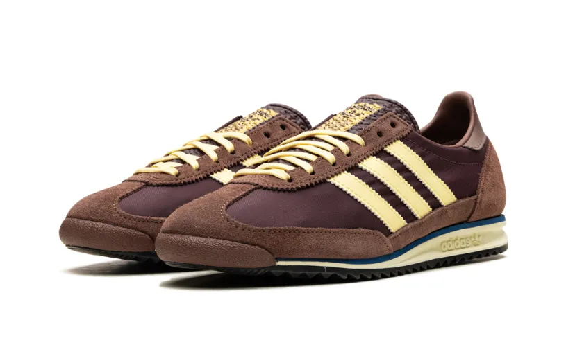 More Adidas Shoes SL 72 OG WMNS 'Maroon Preloved Brown'