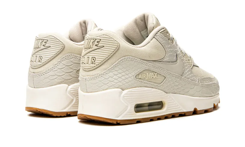Nike Lifestyle AIR MAX 90 MNS WMNS 'Light Bone Snakeskin' 