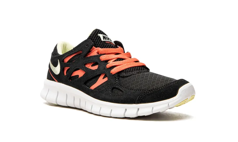 Nike Lifestyle FREE RUN 2 WMNS 'Black   Lime Ice' 