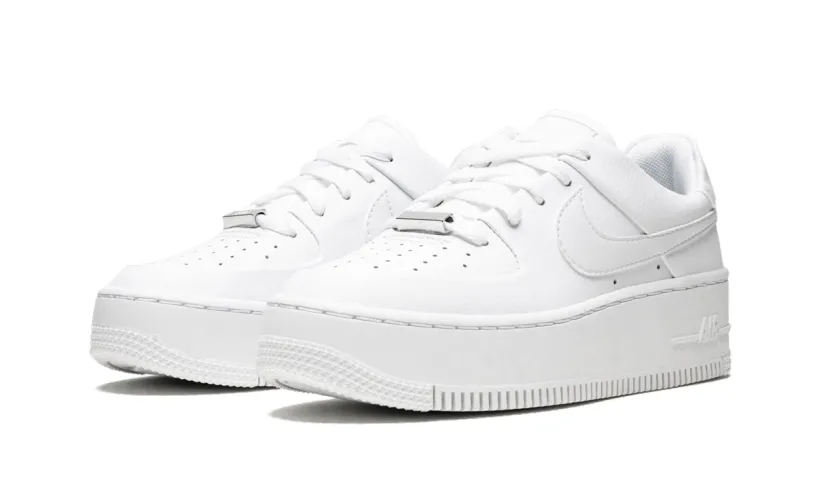 Nike Lifestyle AIR FORCE 1 SAGE LO MNS WMNS 'Triple White' 