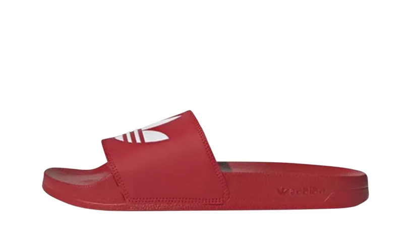 More Adidas Shoes ADILETTE LITE SLIDES 'RED WHITE' 