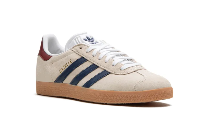 Adidas Gazelle Gazelle 'Off White   Dark Blue   Gum' 