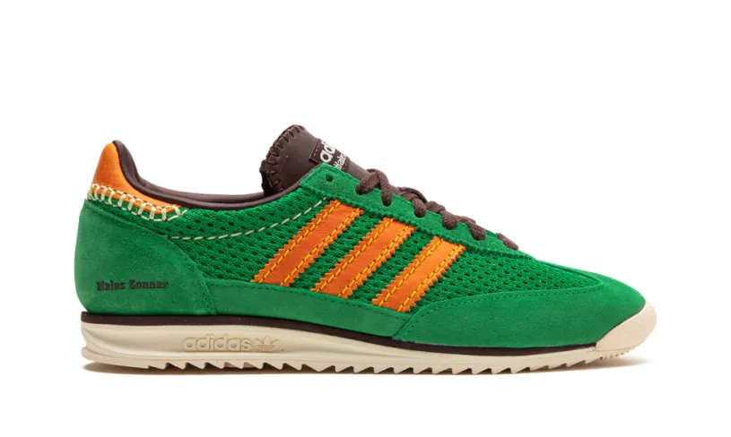 More Adidas Shoes SL72 Knit 'Wales Bonner Green' 