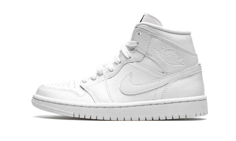 Air Jordan 1 AIR JORDAN 1 MID WMNS 'White Snakeskin'