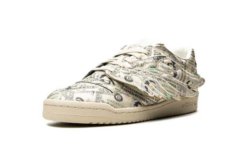More Adidas Shoes x Jeremy Scott x Forum Lo Wing 'Money' 