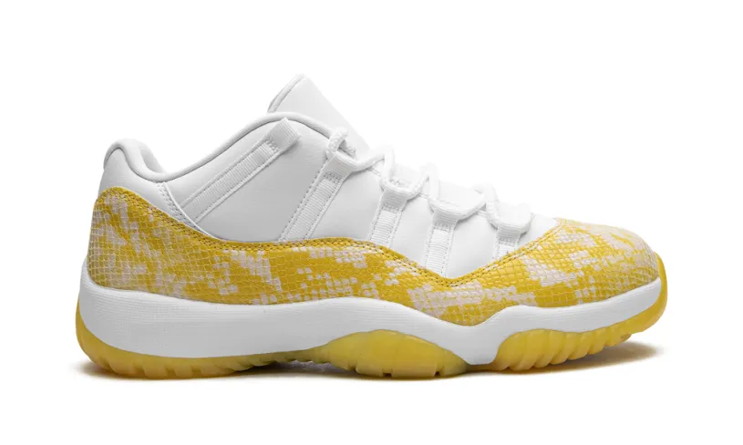 Air Jordan 11 AIR JORDAN 11 LOW WMNS 'Yellow Snakeskin' 