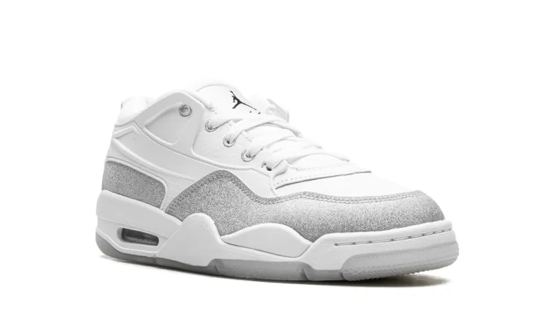 Air Jordan 4 Air Jordan 4 RM WMNS 'White Metallic Silver' 