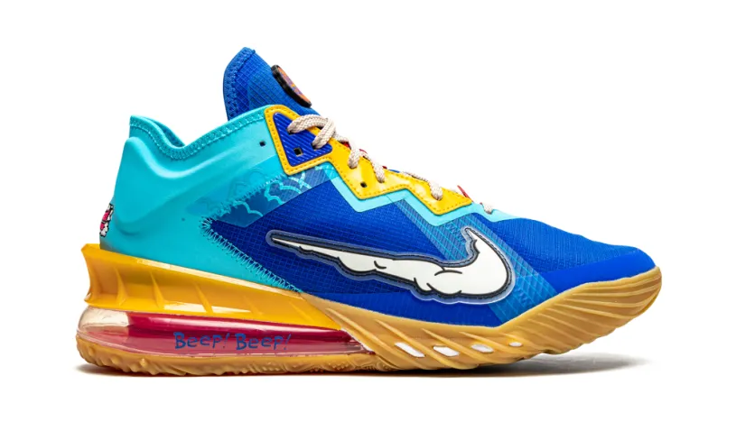 Nike Basketball LeBron 18 Low 'Wile E. Coyote vs Roadrunner' 