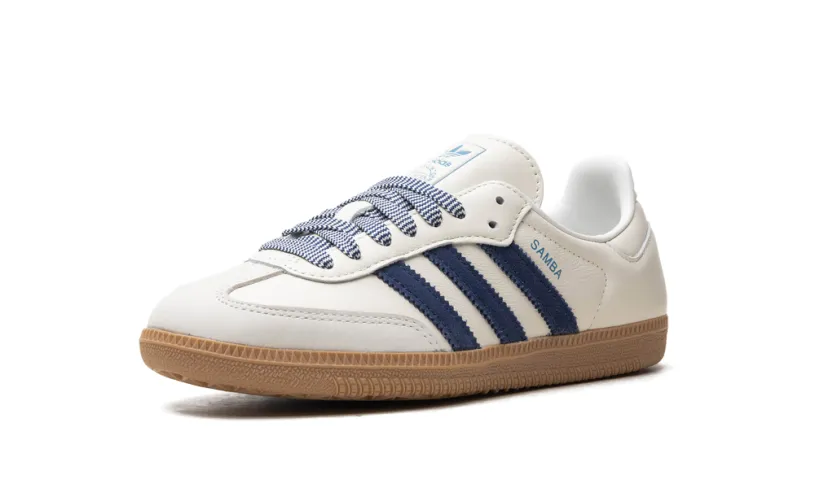 Adidas Samba Samba OG WMNS 'Off White Dark Blue' 