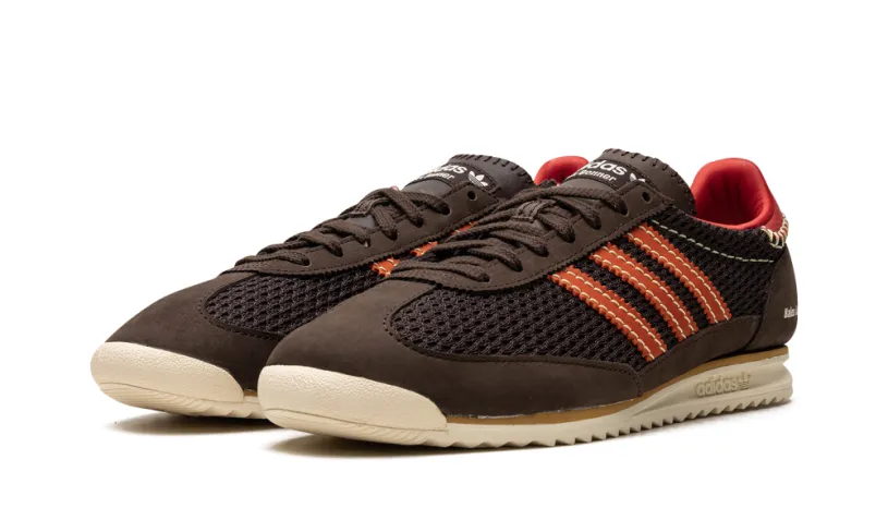 More Adidas Shoes SL72 Knit 'Wales Bonner Brown'