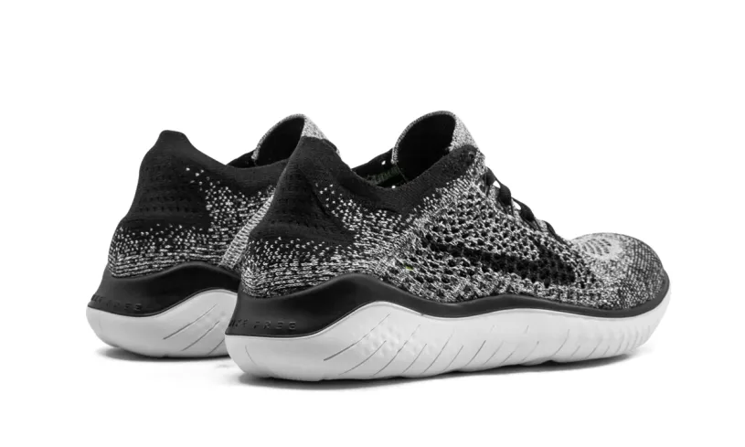 Nike Lifestyle FREE RN FLYKNIT 2018 WMNS 'Oreo' 
