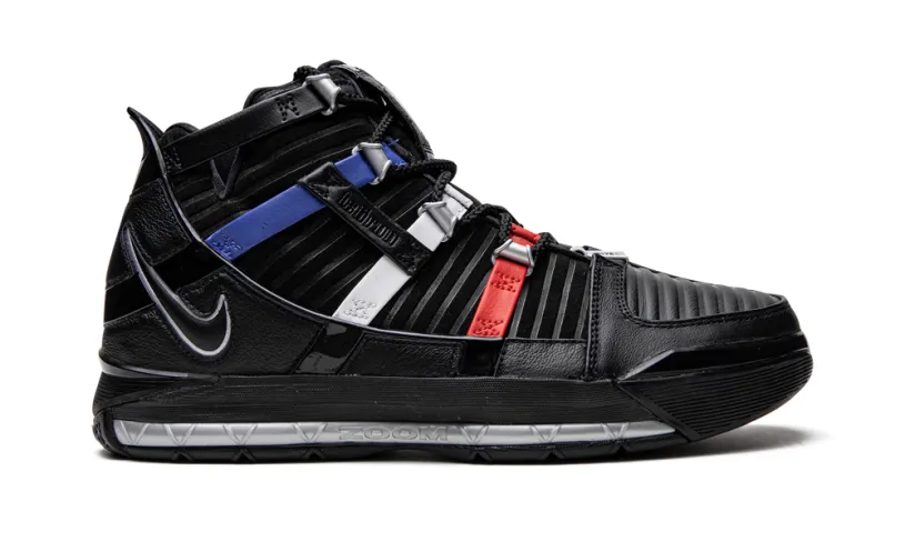 Nike Basketball Lebron 3 'The Shop - Black Red' 