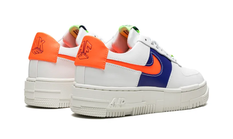 Nike Lifestyle AIR FORCE 1 LO PIXEL MNS WMNS 'White Concord Crimson' 