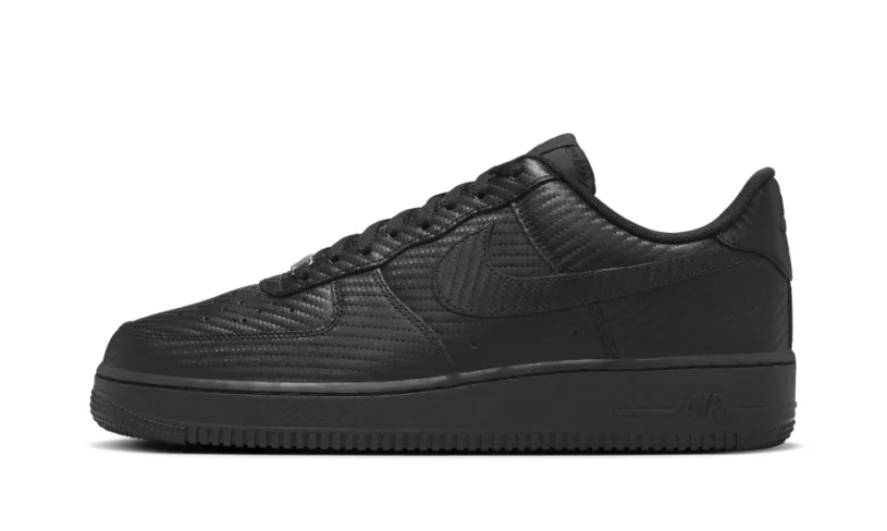 Nike Lifestyle Air Force 1 Low 'Black Carbon Fiber' 