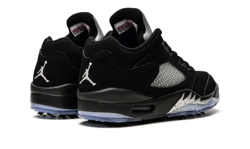 Air Jordan 5 Jordan 5 Retro Low Golf 'Black Metallic' 