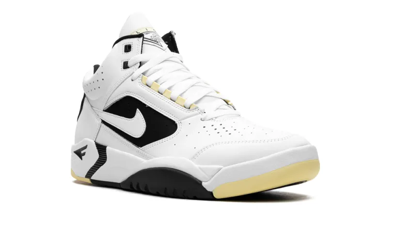 Nike Basketball Air Flight Lite Mid 'White Lemon Black White' 