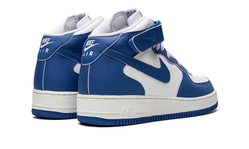 Nike Lifestyle AIR FORCE 1 MID MNS WMNS 'Military Blue' 