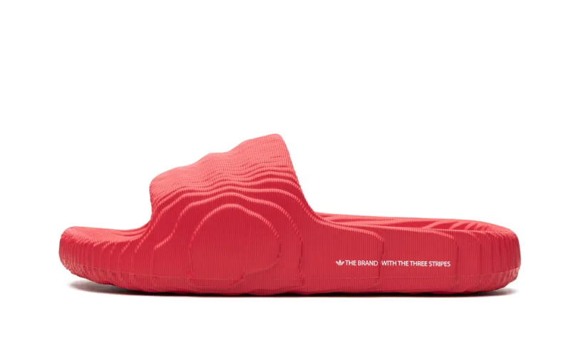 More Adidas Shoes Adidas Adilette 22 Slides 'Scarlet' 