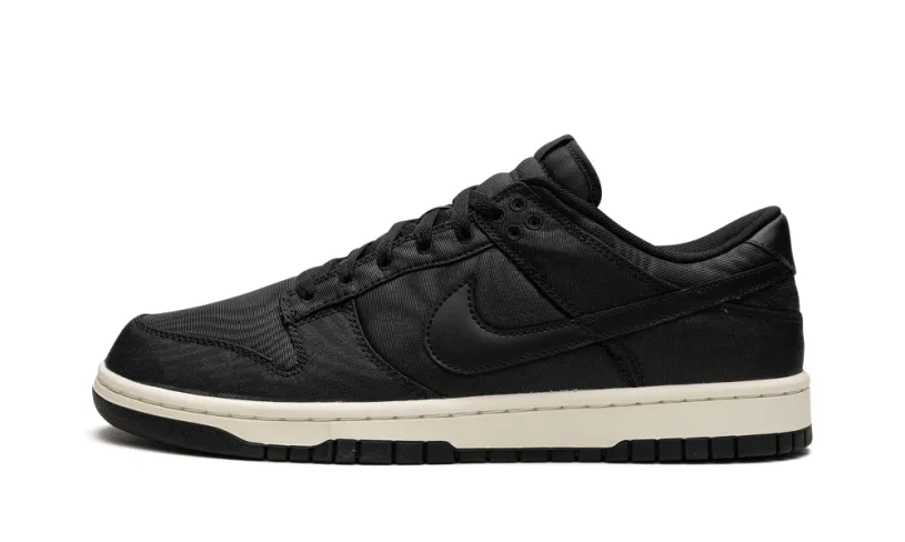 Nike Dunk Dunk Low Retro PRM 'Black Canvas' 