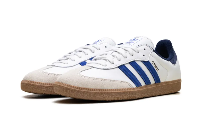Adidas Samba Samba OG 'Core White Royal Blue'