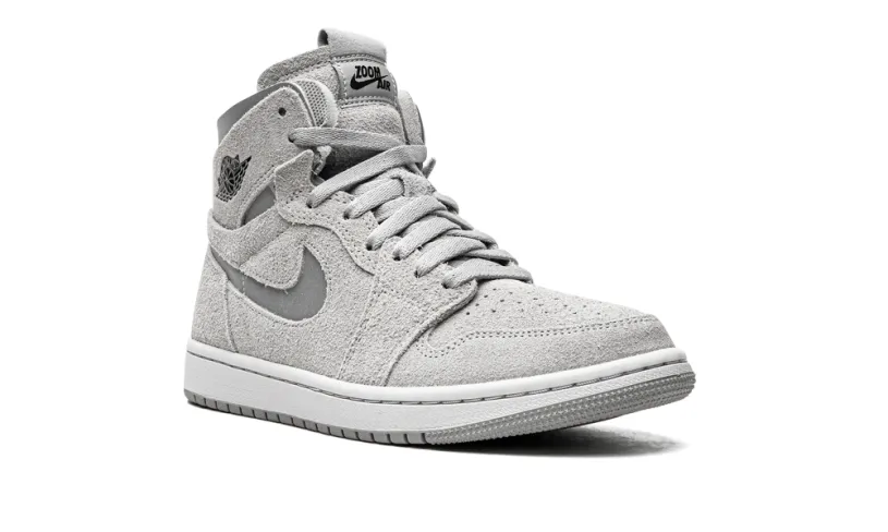 More Jordan Shoes JORDAN 1 ZOOM AIR CMFT WMNS 'Grey Fog' 