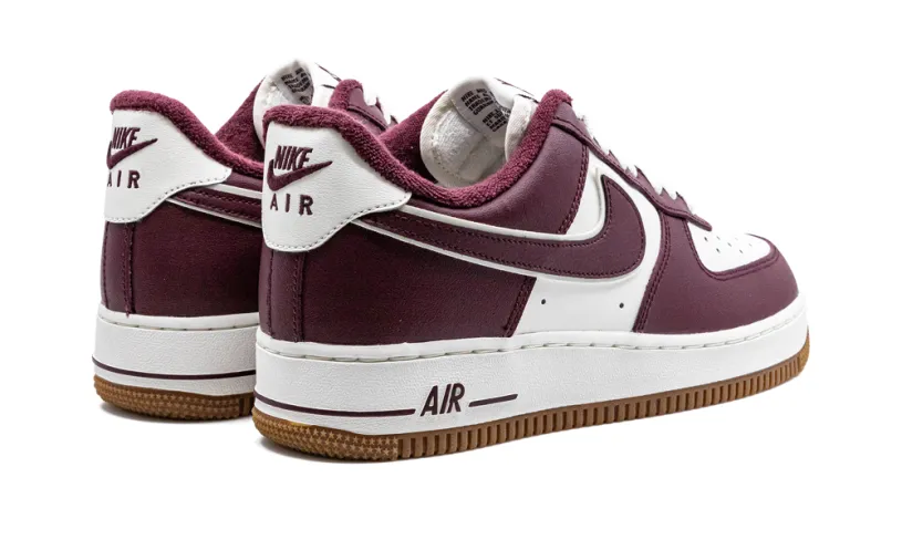 Nike Lifestyle Air Force 1 Low 'College Pack - Night Maroon' 