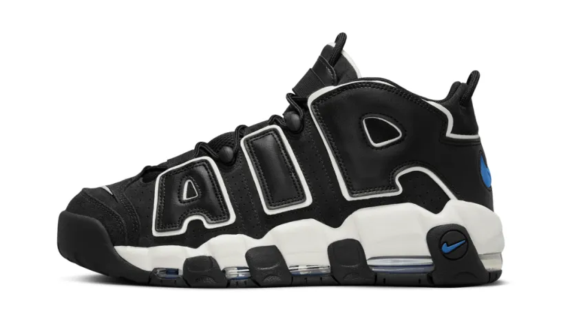 Nike Basketball Air More Uptempo 96 'Black Star Blue'