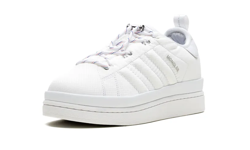 More Adidas Shoes Campus 'Moncler - Core White' 