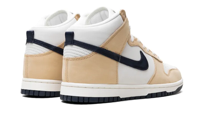 Nike Dunk Dunk High PRM MF WMNS 'Sesame Obsidian' 