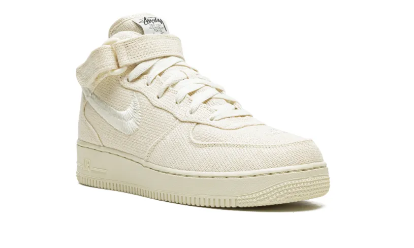 Nike Lifestyle Air Force 1 Mid 'Stussy - Fossil' 