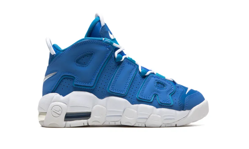 Nike Basketball Air More Uptempo GS 'Blue   White' 