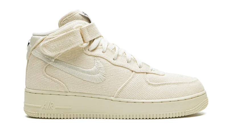 Nike Lifestyle Air Force 1 Mid 'Stussy - Fossil' 