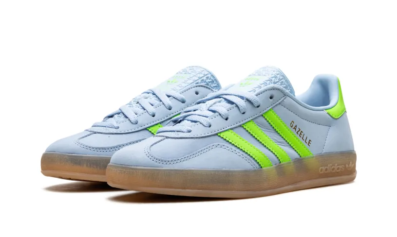 Adidas Gazelle Gazelle Indoor WMNS 'Clear Sky Solar Green' 
