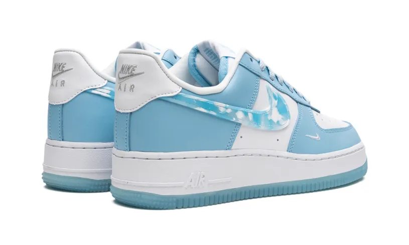 Nike Lifestyle AIR FORCE 1 '07 LX MNS WMNS 'Nail Art White Blue' 