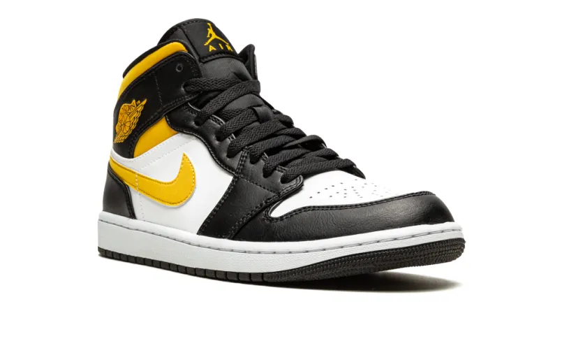 Air Jordan 1 Air Jordan 1 Mid 'White   Pollen   Black' 