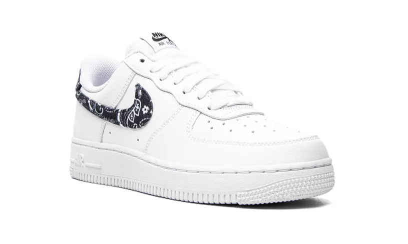 Nike Lifestyle AIR FORCE 1 LO '07 MNS WMNS 'Black Paisley'