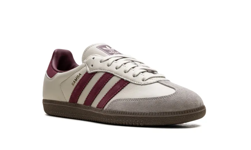 Adidas Samba Samba OG 'Putty Grey Maroon' 