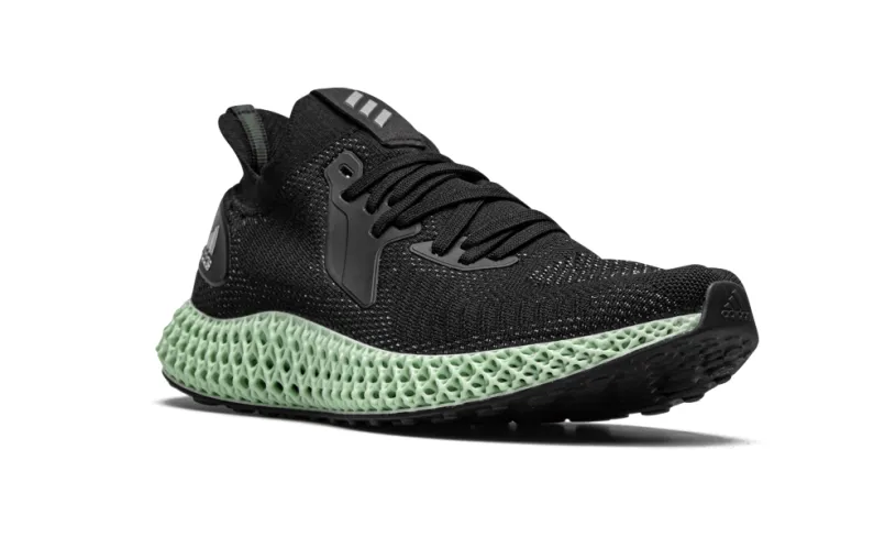 More Adidas Shoes Alphaedge 4D 'Reflective Black' 