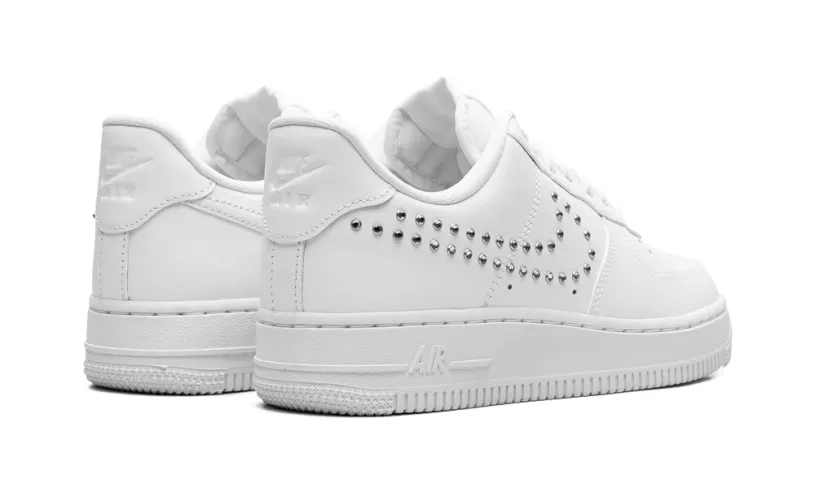 Nike Lifestyle AIR FORCE 1 LO WMNS 'White   Metallic Silver' 