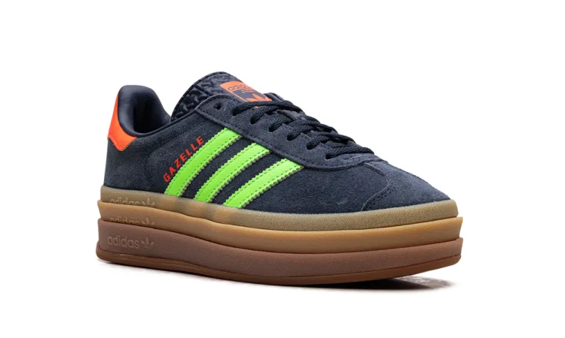 Adidas Gazelle Gazelle Bold WMNS 'Aurora Ink Solar Orange' 