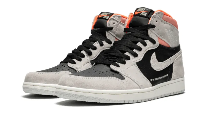 Air Jordan 1 Air Jordan 1 Retro High OG 'Neutral Grey Hyper Crimson' 