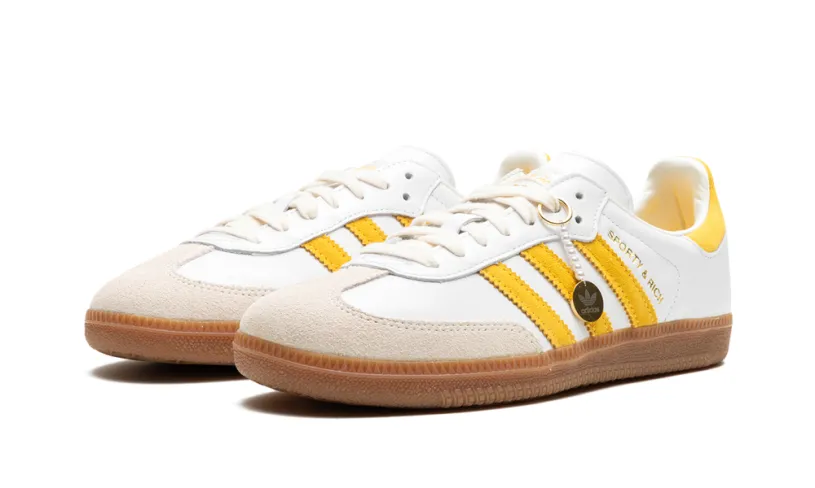 Adidas Samba Samba OG 'SPORTY & RICH - White Bold Gold' 