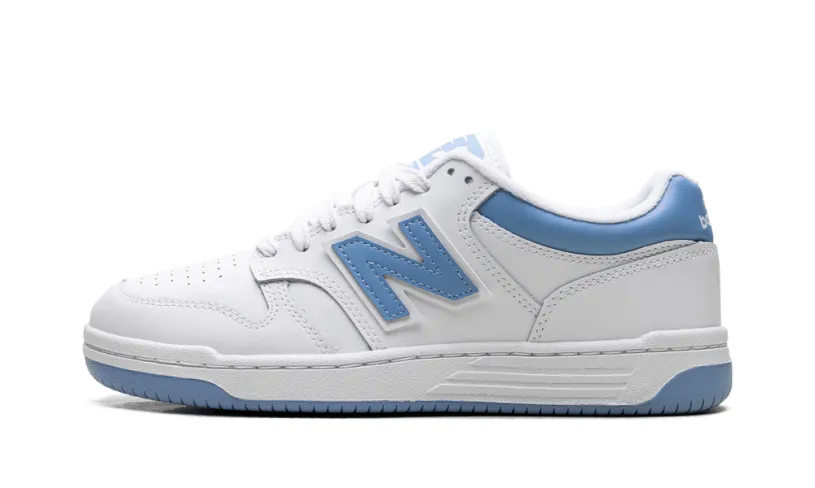 New Balance 480 480 'UNC White Team Carolina Light Aluminum'