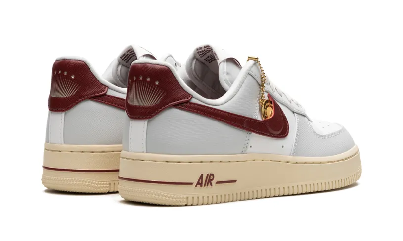 Nike Lifestyle AIR FORCE 1 LO WMNS 'Swoosh Pocket - Team Red' 