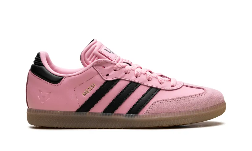 Adidas Samba Samba Indoor GS 'Messi Light Pink Black' 