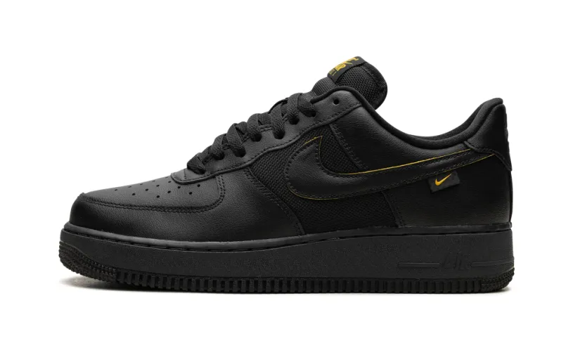 Nike Lifestyle Air Force 1 '07 'Black University Gold' 