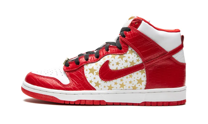 Nike Dunk SB Dunk High Pro 'Supreme - Red Stars (2003)'