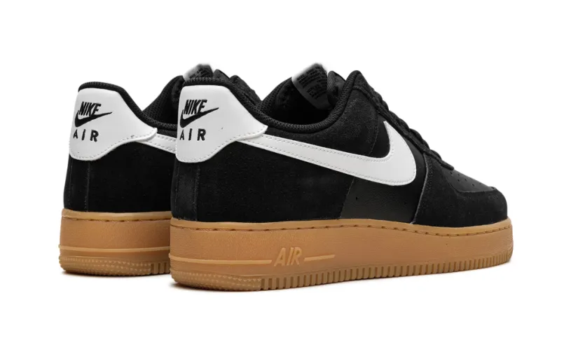 Nike Lifestyle Air Force 1 '07 LV8 'Black Suede' 