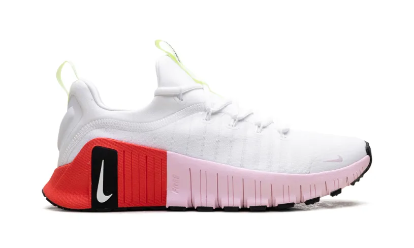 Nike Lifestyle Free Metcon 6 WMNS 'White Barely Volt Bright Crimson Pink Foam'